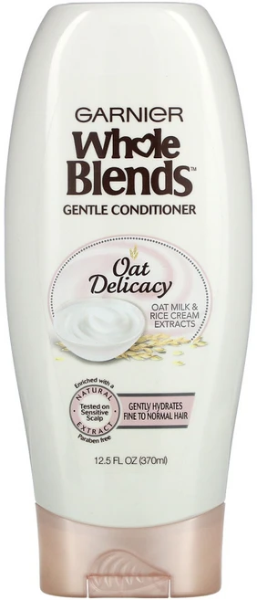 Garnier 모발 관리 홀 블렌즈 젠틀 컨디셔너 오트 델리커시 12.5fl oz(370ml), 1개 - 쿠팡