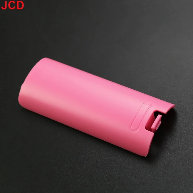 JCD 1pcs 무선 게임 컨트롤러 배터리 케이스 뒷면 커버 Wii 원격 패드 그립, 05 pink