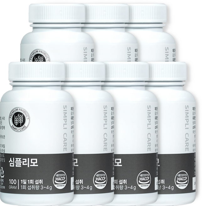 심플리모 모발관리 필수 4대성분 맥주효모 비오틴 서리태 구기자 고함량 건강환, 100g, 7개