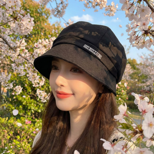 오니코 여성 벙거지 모자 중년에게도 잘 어울리는 디자인