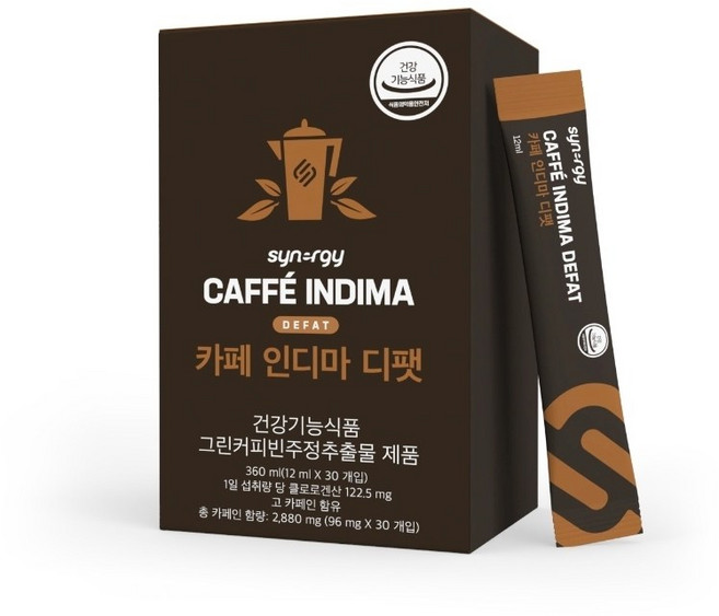 시너지 카페 인디마 디팻, 1개, 30회분