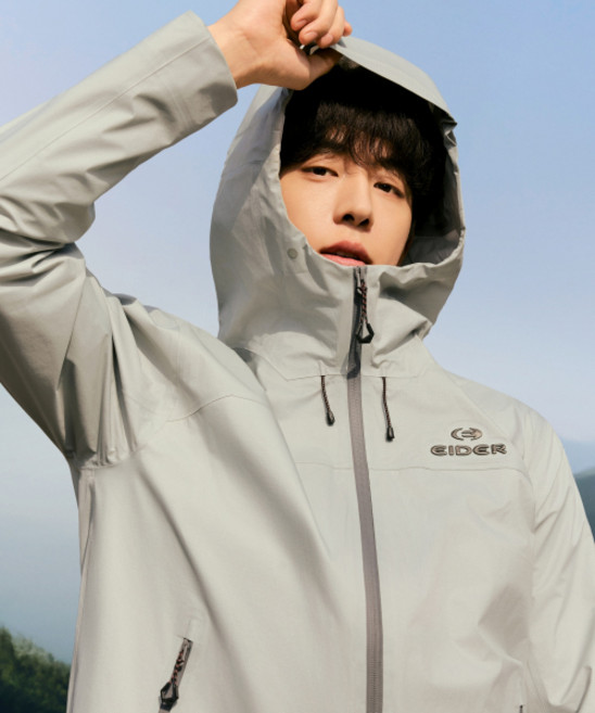 아이더 EIDER HERITAGE 헤리티지 남성 디펜더 3L 방수 자켓 COOL GREY DMP26131OH 162814