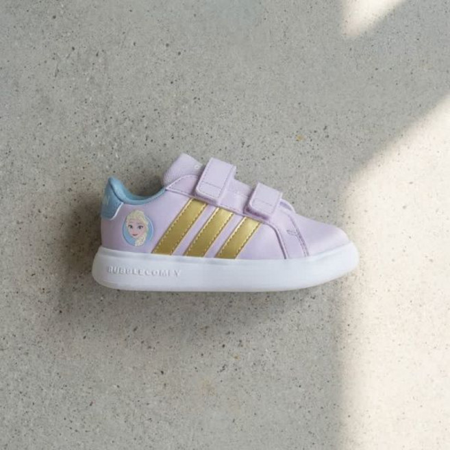 아디다스 키즈 유아 아동 주니어 프로즌 그랜드 코트 3.0 주니어용 JQ4356