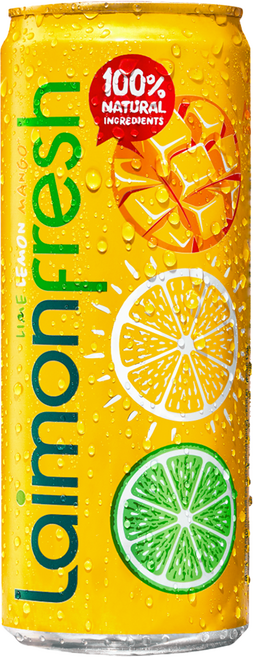 라이몬 프레쉬_망고 맛. 라임 레몬 망고, 12개, 330ml