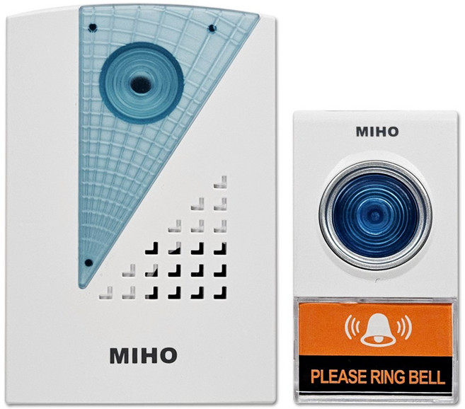 미호코리아 선없이 간단설치 무선 초인종 차임벨 호출벨 도어벨 현관벨 초인벨 23A12V, 01번.무선초인종, 1개