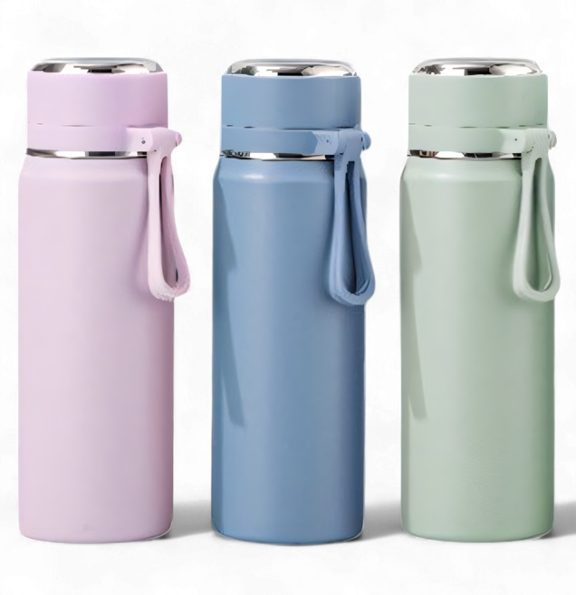 코코리브 텀블러 보냉 보온병, 1개, 500ml, 블루