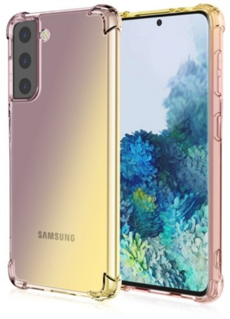 漸層四角防摔保護殼 適用 Samsung S21 / S21+ / S21 Ultra 手機