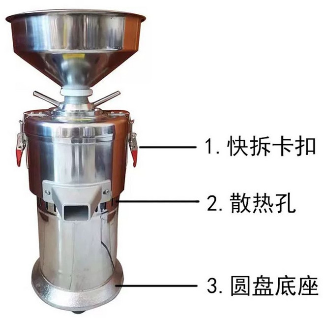 땅콩버터기계 피넛 가정용 스프레드 잼 기본형 제조기 대용량 페이스트 피스타치오 소스, B. 100 모델 업그레이드 모델 처리 시간당 30 킬
