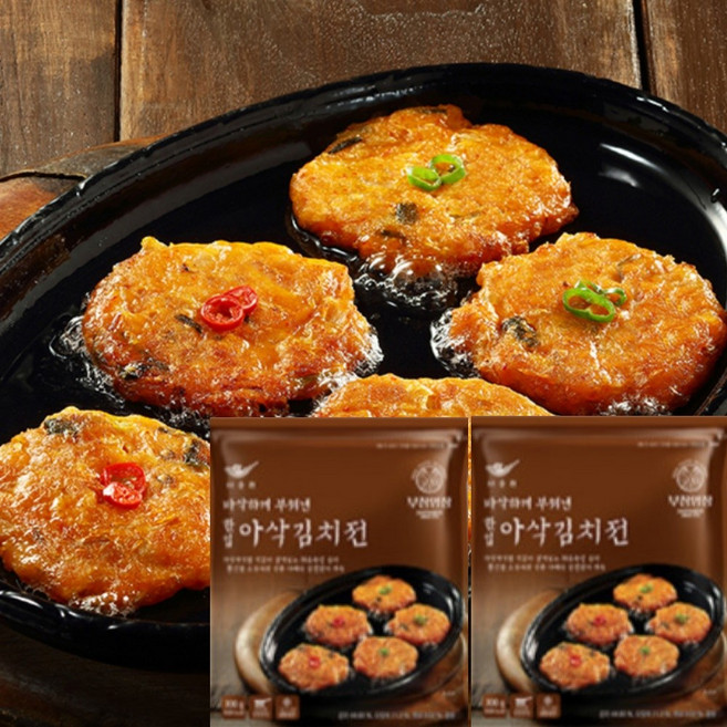 사옹원 김치전 /혼술 안주 명절 제사 음식, 300g, 2개