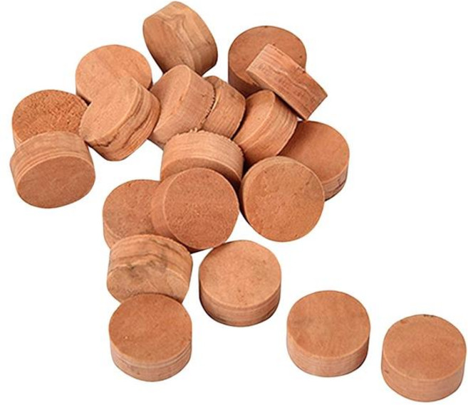 코르크 색소폰 플룻소지봉 매트 트럼펫 코넷 워터 키 스핏 밸류 패드 황동 악기 부품 수리 액세서리 20 개 리그, 브라운