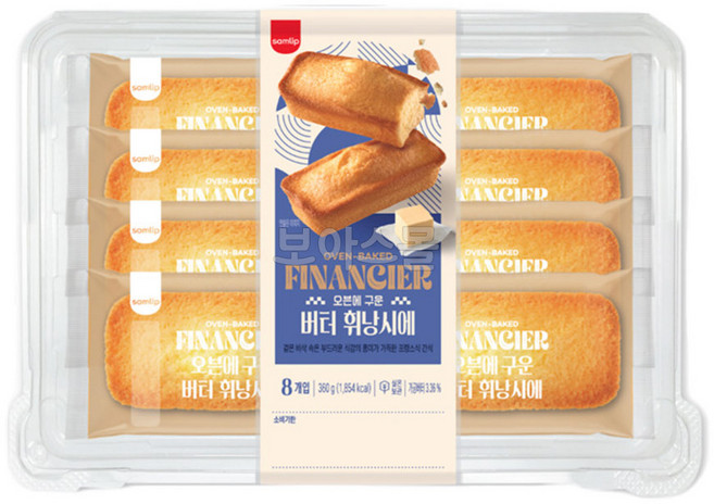 플랜비 삼립 오븐에 구운 버터 휘낭시에 360g, 3개