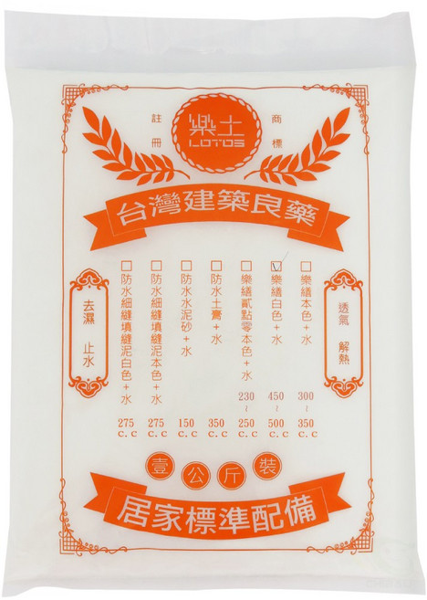 漆寶樂土樂繕超薄抹面砂漿 輕鬆填補牆面裂縫 DIY修繕好幫手, 白色, 1kg, 1個