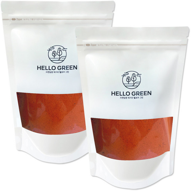 헬로우그린 파프리카 시즈닝 (팩) 대용량, 300g, 2개