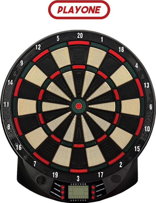 플레이원 전자다트 다트프로 500 벽걸이 다트게임 다트 세트(다트핀 포함), 1개, 단일