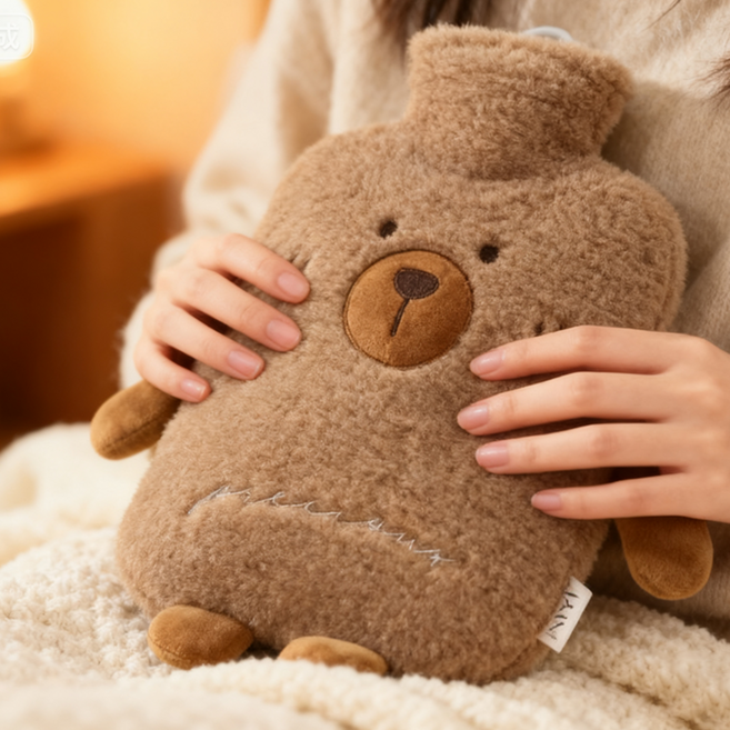 귀여운 보들보들 카피바라 물주머니