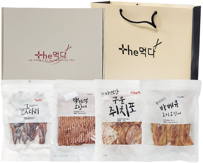 자연오감 선물세트 4종 건어물 명절 추석 설날 셋트, 1개