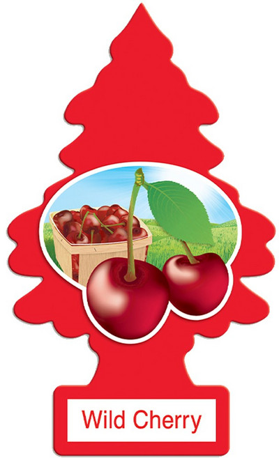 리틀트리 차량용 종이 방향제 옷장용 걸이형 디퓨저, 리틀트리 와일드체리, 1개