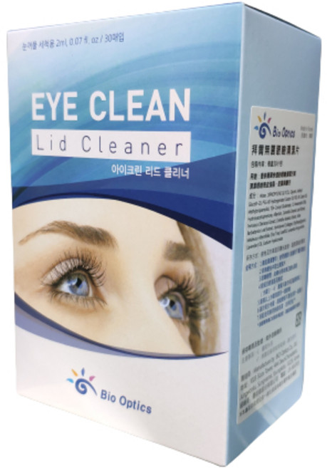 Bio Optics 眼瞼清潔擦拭片, 1個