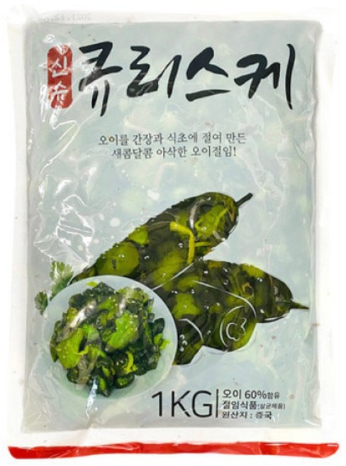 코우 일본식 오이절임 큐리스케, 1kg, 1개