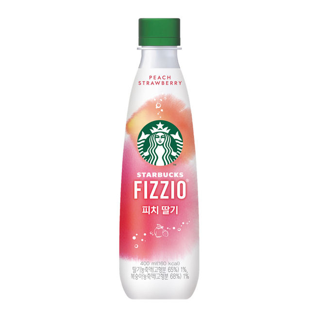 스타벅스 피지오 피치딸기, 400ml, 6개