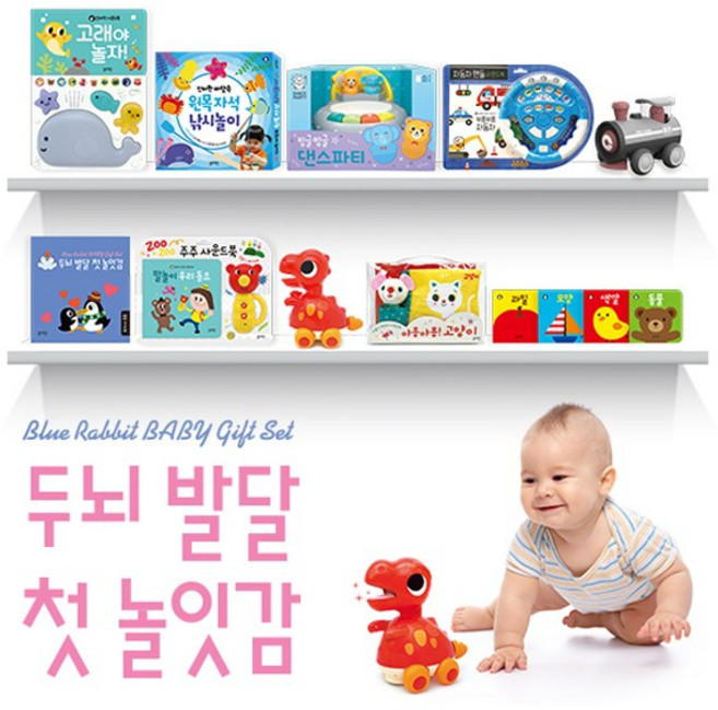 두뇌 발달 첫 놀잇감 - 블루래빗 TOY