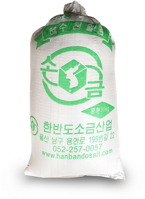 중국산 천일염 30kg 운동장용 족구장용 축구장용, 1개