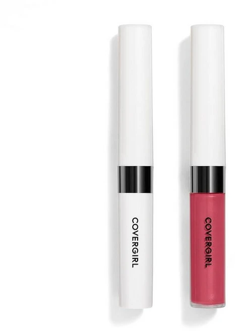 Covergirl Outlast 올데이 립 컬러 모이스처라이징 탑코트 뉴트럴 쉐이드 컬렉션 도자기 1팩 163022, 547 로즈 펄 - 쿠팡