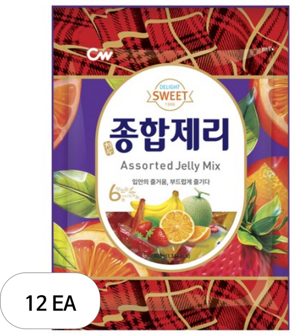 청우 제리종합 420g, 12개