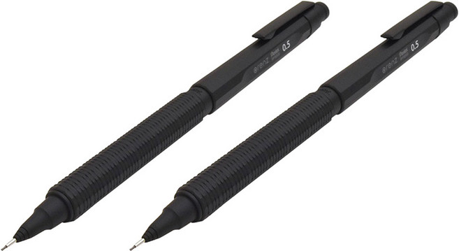 펜텔 오렌즈 네로 샤프 PP3005 블랙 0.5mm, 2개