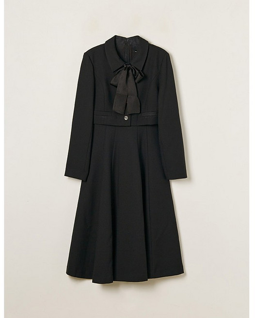 로엠 여성용 카라 2in1 롱 원피스