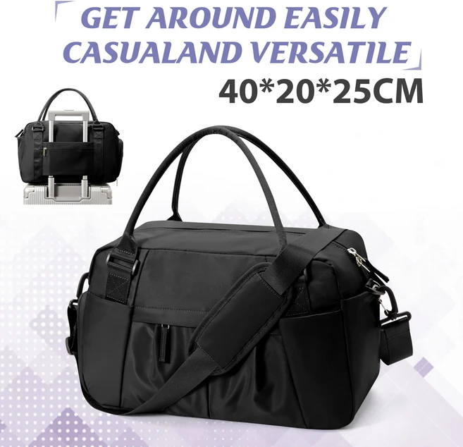 라이언에어 여행 가방 40x20x25 기내용 캐리어 토트백 및 1박 수납 더플백