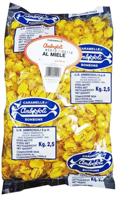 앰브로졸리 허니캔디, 2.5kg, 1개