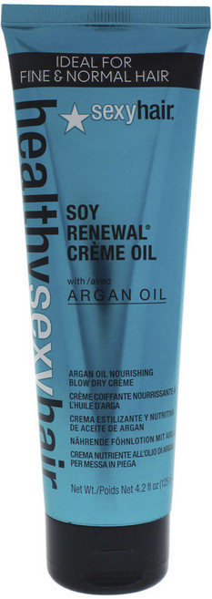 섹시헤어 소이 리뉴얼 아르간 오일 너리싱 블로우 드라이 크림, 1개, 125ml
