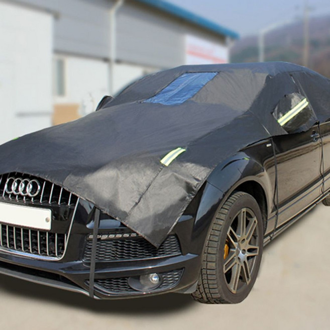 [A467] 제네시스G70 자동차 커버 블랙 하프 덮개, 1개