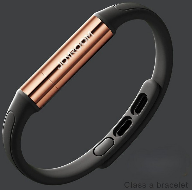 JOYROOM 精油防蚊手環 負離子淨化 無DEET 全機防水 戶外適用, 1個, 黑色