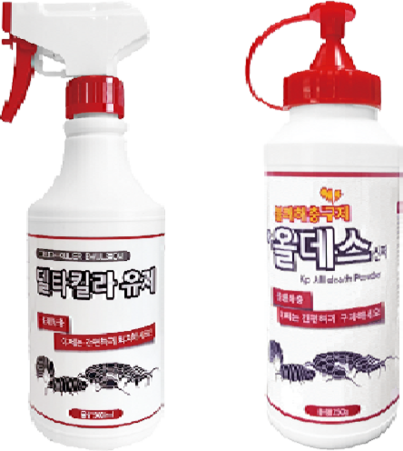 KP 올데스 산제 350g 1개+ 델타킬라유제 500ml 1개지네 및 각종 유해해충 벌레 차단, 1개