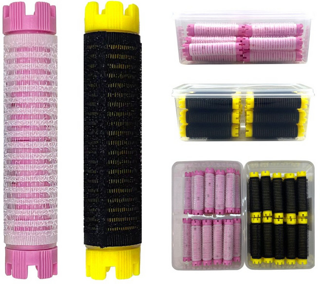 [그레이거] 뿌리펌 구르프 롯드 30개입 15mm 17mm, 15mm (핑크), 1