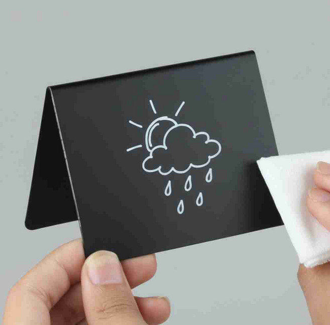 탁상용 미니 칠판 표지판 1p A형보드, L자형