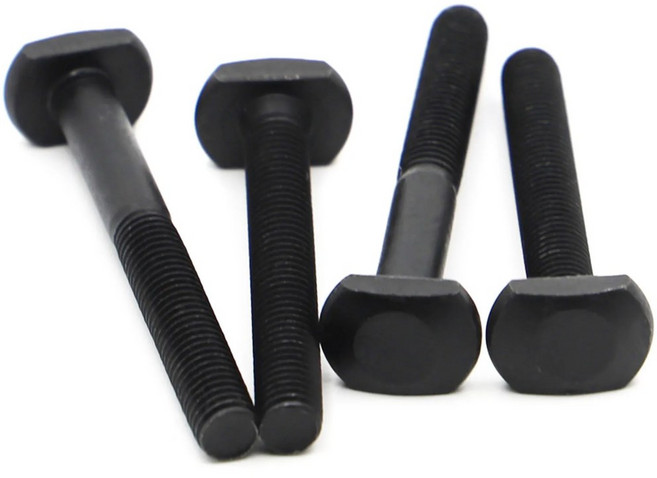 검정색 탄소강 모양 펀치 밀링 M8 슬롯 머신 M12 나사 클램핑 스레 M10 M6 볼트 GB37, M12 1pc, 60mm