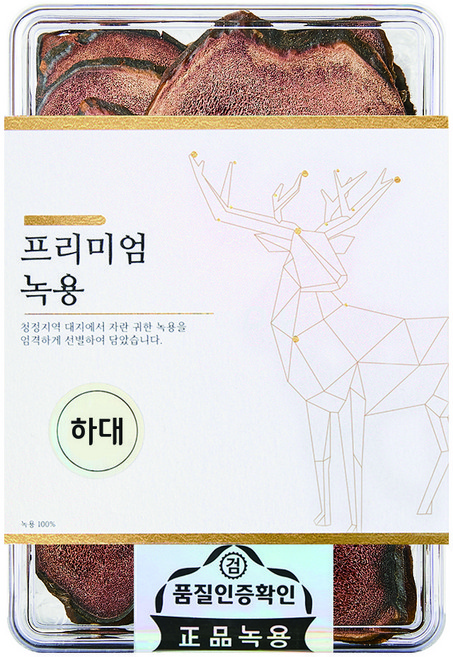 그린팟 뉴질랜드산 녹용, 1개, 75g, 하대