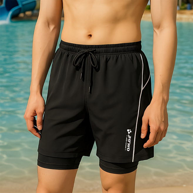 ZTWO 수영복 반바지 비치웨어 남여공용 스포츠 팬츠