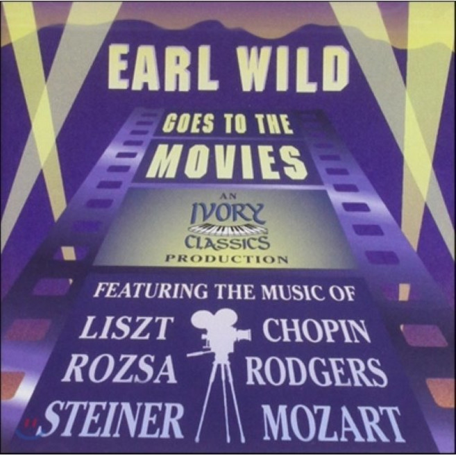 [CD] Earl Wild 얼 와일드 고우즈 투 무비스 - 로저스-와일드: 10가의 하인판매 / 스타이너: 심포니에 모데르네 외 (Wild Goes To M...