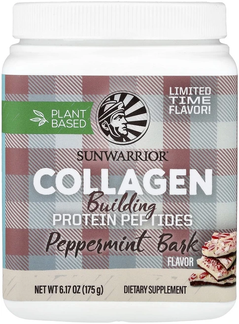 새해 첫좋은선물 Sunwarrior 식물성 콜라겐 페퍼민트 껍질 175g(6.17oz) 제대로 할인합니다, Sunwarrior식물성콜라겐페퍼민트껍질175g617o, 175g, 1개 - 쿠팡