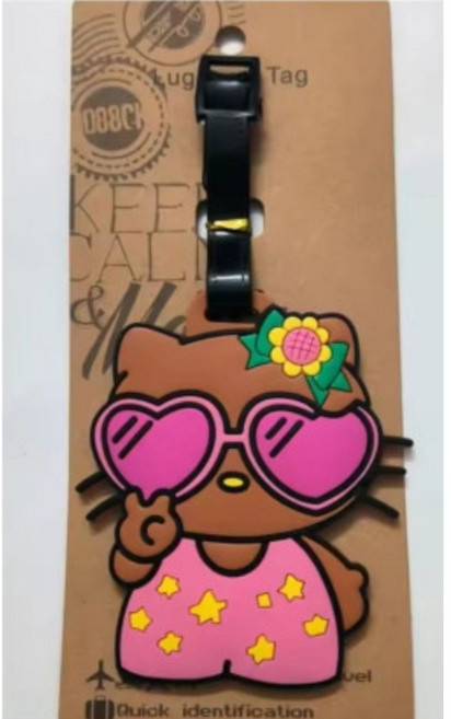 태닝키티 네임택 러기지택 수화물이름표