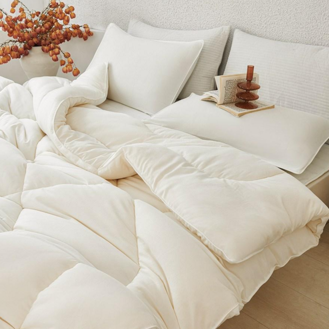 투에스리빙 사계절 항균 알러지케어 먼지없는 차렵이불 이불세트