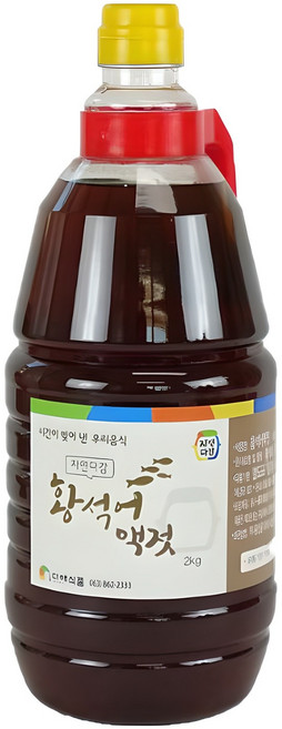 자연다감 황석어액젓, 2kg, 1개