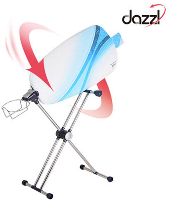 다즐 스탠드형 360회전 다리미판 스텐레스 EZ31, 혼합 색상, 1개