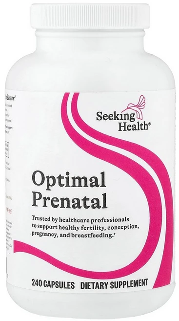 Seeking Health 옵티멀 프리네이탈 캡슐 240정 Health (시킹 헬스), Seeking Health, 옵티멀 프리네이탈, 캡슐, 1개 - 쿠팡