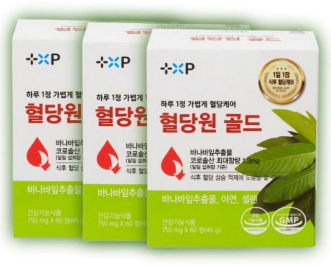 혈당원 프리미엄 당뇨 관리 영양제 1위 식후 혈당 조절 혈당스파이크 약 2달분, 60개, 1정