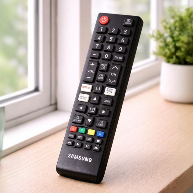 삼성 KU85UA7000FXKR TV 리모컨 만능 검정 다기능 당일출발